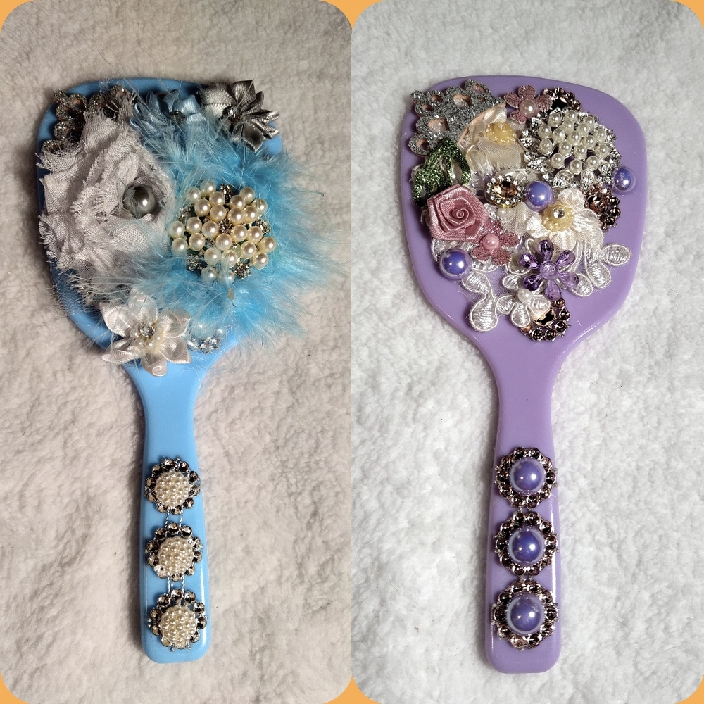 Girls handheld mirror